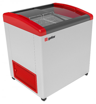 Ларь морозильный Frostor GELLAR FG 250 E красный — Posudio