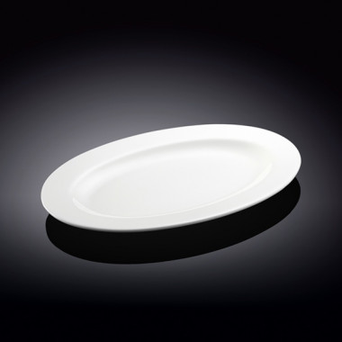 Блюдо овальное 8х20см с полями (Wilmax) WL-992497/A &mdash; Posudio