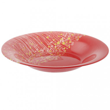 Тарелка суповая 21см Luminarc Flowerfield Red Н2484 — Posudio