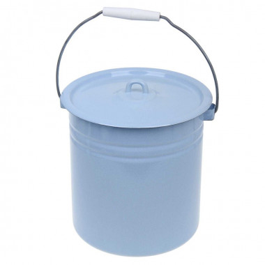 Ведро цельнотянутое с крышкой 12л. &mdash; Posudio