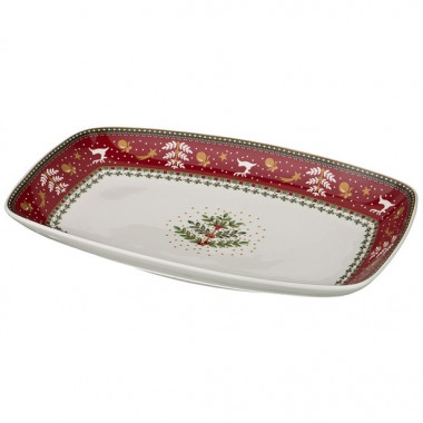 Блюдо Christmas 30*19см &mdash; Posudio