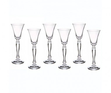 Рюмка 50мл (6шт) Crystal Bohemia Victoria 40727/50 &mdash; Posudio