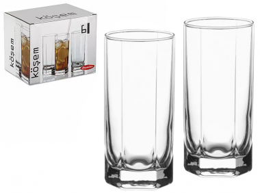 Набор стаканов 6 шт 264 мл (коктейль) Pasabahce Kosem 42078B — Posudio