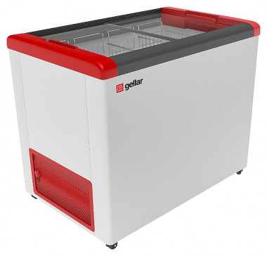 Ларь морозильный Frostor GELLAR FG 350 C красный — Posudio