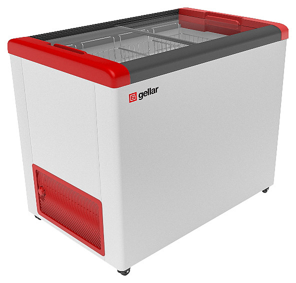 Ларь морозильный Frostor GELLAR FG 350 C красный фото 1 — Posudio