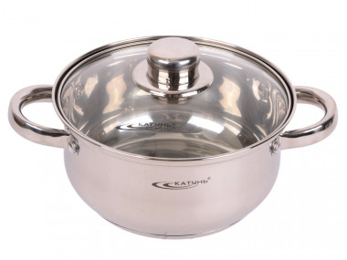 Кастрюля 2,2л 18см, Катунь Гретта KT04-D-22 &mdash; Posudio