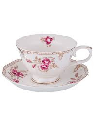 Чайная пара "Ажур" 220мл фото 1 &mdash; Posudio