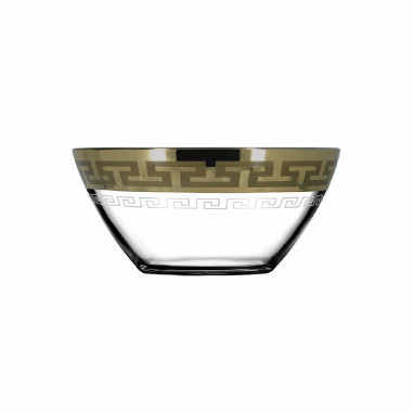 Набор салатник.2пр "Греческий узор" (Гусь Хрустальный) GE03-1322 &mdash; Posudio