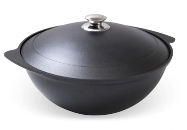 Казан для плова 6л с антипригарным покрытием, с крышкой, Кукмара кз60а &mdash; Posudio