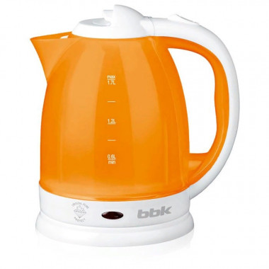 Чайник BBK EK1755P белый/оранжен 1,7л 1500ВТ — Posudio