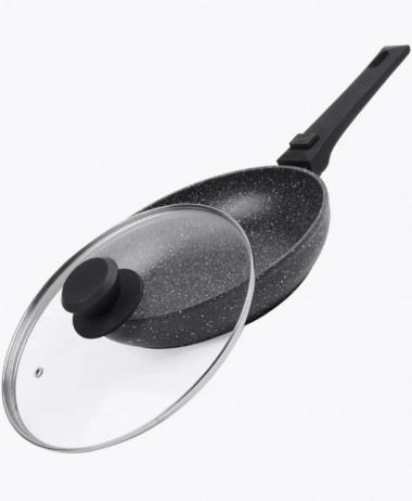 Сковорода 26см с крышкой съемная ручка GP-3026DLR &mdash; Posudio