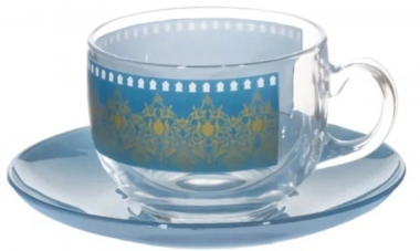 Чайный набор 220мл BAGATELLE TURQUOISE &mdash; Posudio