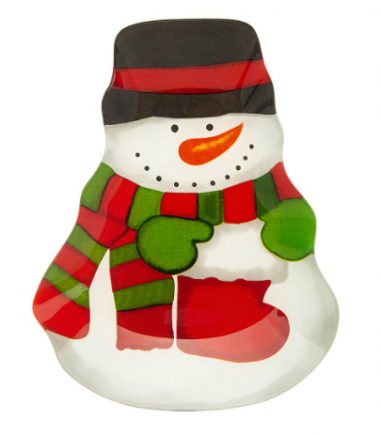 БЛЮДО ДЛЯ СЕРВИРОВКИ  "РОЖДЕСТВЕНСКАЯ СКАЗКА"20СМ МАЛ. 198-152 &mdash; Posudio