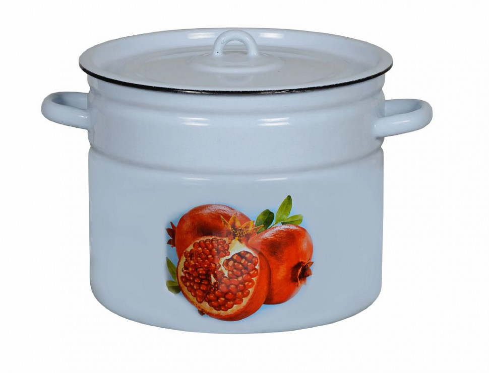 Кастрюля 9л цил. с рис фото 1 &mdash; Posudio