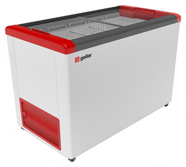 Ларь морозильный Frostor GELLAR FG 400 C красный — Posudio
