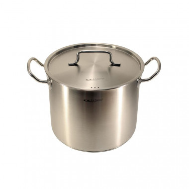 Кастрюля 13,0л  метал.крышка ОБЩЕПИТ — Posudio