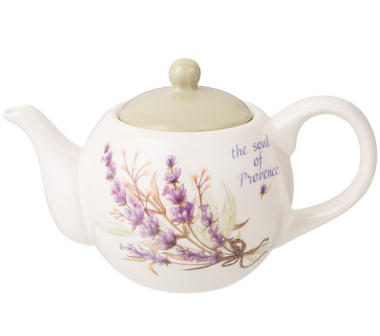 ЗАВАРОЧНЫЙ ЧАЙНИК AGNESS С ФИЛЬТРОМ "ДУША ПРОВАНСА"  900 МЛ. 885-107 &mdash; Posudio