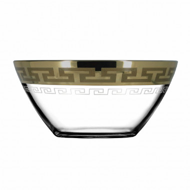 Набор салатник.2пр "Греческий узор" (Гусь Хрустальный) GE03-1425 &mdash; Posudio