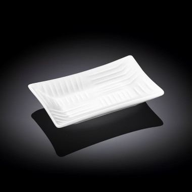 Блюдо прямоугольное 11*7см (Wilmax) WL-996105/A &mdash; Posudio