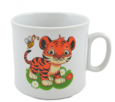 Кружка 200см "Тигруля" ф. Непоседа &mdash; Posudio