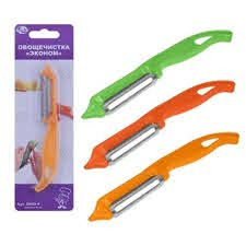 Овощечистка &quot;Эконом&quot;3цв. — Posudio