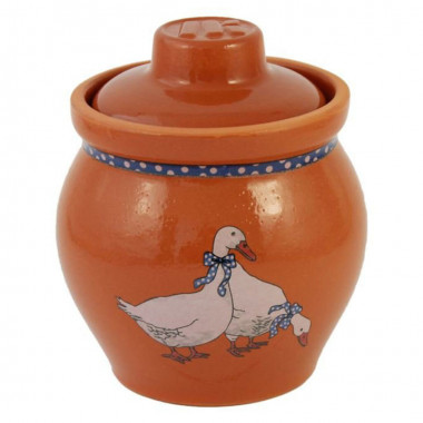 Горшочек традиционный 0,4л."Гуси" &mdash; Posudio