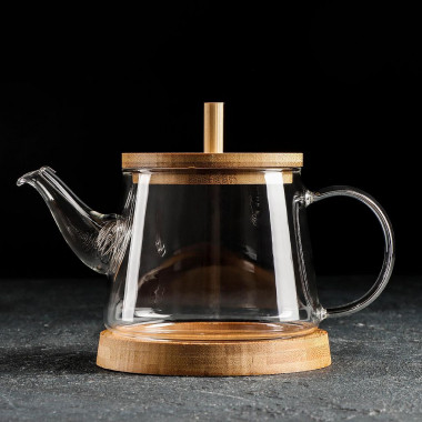 Чайник заварочный Magistro «Бамбук», 600 мл &mdash; Posudio