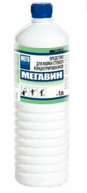 МЕГАВИН ср-во для мойки стекол концентрат 1л/12 фото 1 — Posudio