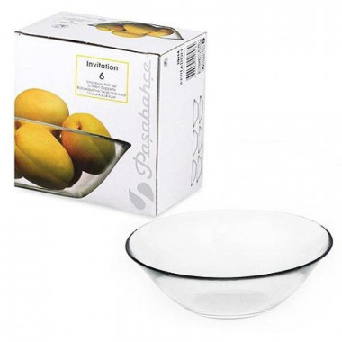 Набор салатников 6предметов 140 мм Pasabahce Invitation10414B &mdash; Posudio