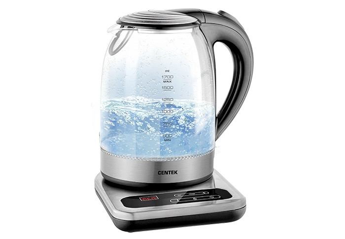 Чайник Ctntek  CT-0031 стекло  2200Вт  1,7л фото 1 — Posudio