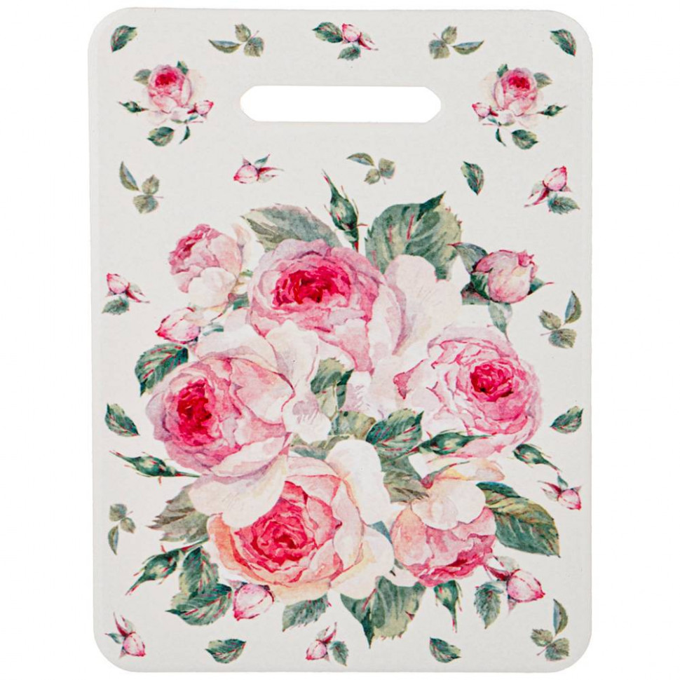 Подставка под горячее"ВИНТАЖ.ПИОНЫ" 15*20см. фото 1 &mdash; Posudio