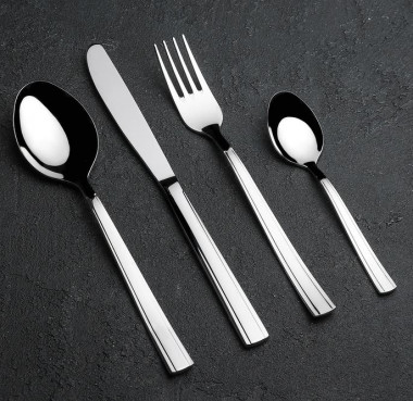 Набор столовый 24пр &quot;Торжество&quot; без покрытия — Posudio