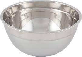Миска Bowl-Ring-22, объем 2,5 л, из нерж стали, смешанная полировка, диа 22 см фото 1 — Posudio