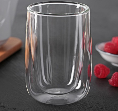 Стакан с двойными стенками Magistro «Поль», 300 мл — Posudio