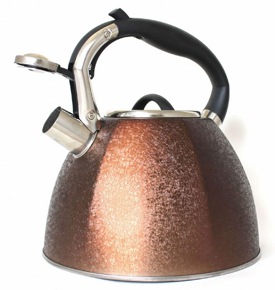 HM 55108-4 чайник со свистком 3.0л фото 1 — Posudio