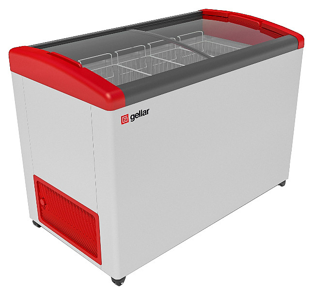 Ларь морозильный Frostor GELLAR FG 400 E красный фото 1 — Posudio