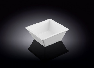 Емкость д/закусок 10*3,5см квадр. (Wilmax) WL-992546/А &mdash; Posudio