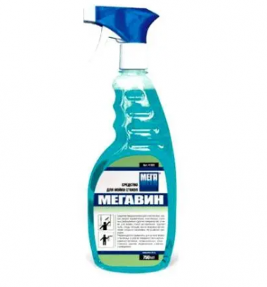 МЕГАВИН ср-во для мойки стекол 750мл/12 триггер &mdash; Posudio