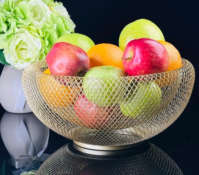 401-056 Фруктовница/конфетница 30см (х20)Металл фото 1 — Posudio