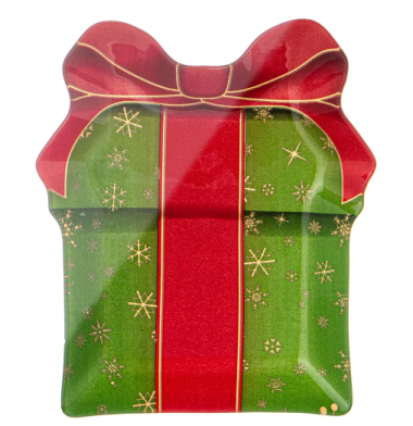 БЛЮДО ДЛЯ СЕРВИРОВКИ КОЛЛЕКЦИЯ "РОЖДЕСТВЕНСКАЯ СКАЗКА" 25 СМ, 198-395 &mdash; Posudio