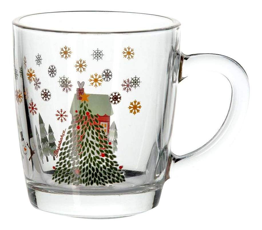 Набор кружек 2 шт 350 мл Pasabahce Christmas Collection 55531BD6 фото 1 — Posudio
