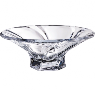 Ваза для фруктов на ножке 43см (хрусталь) Aurum-Crystal Mozart 806KF18199U77305109Y — Posudio