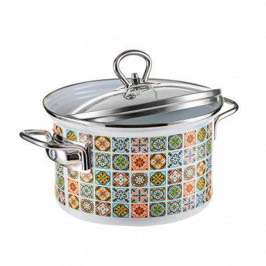 Кастрюля 3л. "Hitt Patchwork" &mdash; Posudio