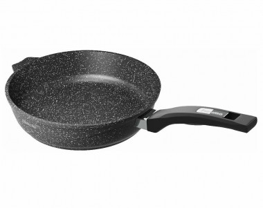 Сковорода индукц. 22см.Гранит Black Pro — Posudio