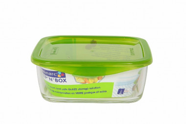 Контейнер стеклянный 1220мл квадратный, KEEP'N'BOX L8780 — Posudio