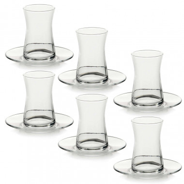 Чайный набор на 6 персон Pasabahce Heybeli 95483 — Posudio