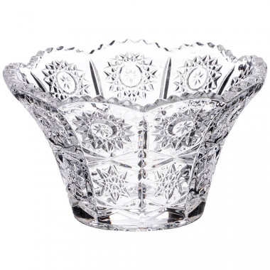 Конфетница на ножке 12*12*7см MUZA CRYSTAL &mdash; Posudio