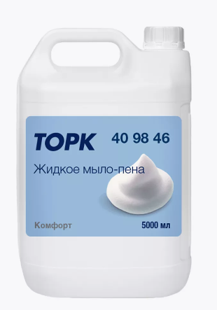 Tork S2 Жидкое мыло-пена для рук 5л. 2шт./уп. фото 1 — Posudio