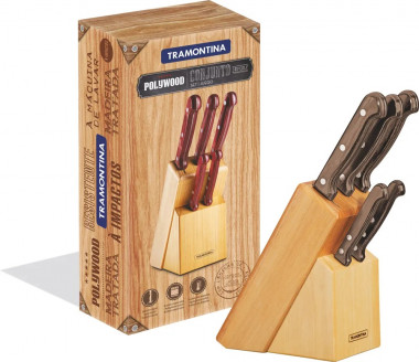 Набор ножей 6 пр. на подставке Polywood — Posudio