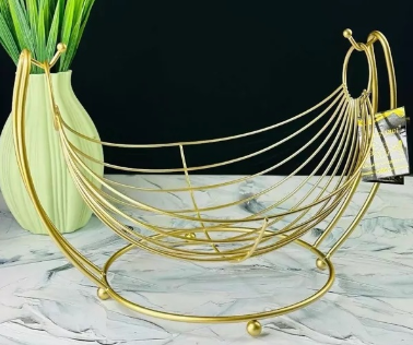 401-052 Фруктовница/конфетница 33см (х24)Металл фото 1 — Posudio